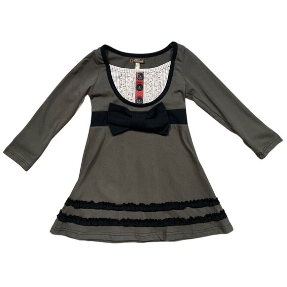 Vintage Matilda Jane Tuxedo Betty Dress - Picture 1 of 13